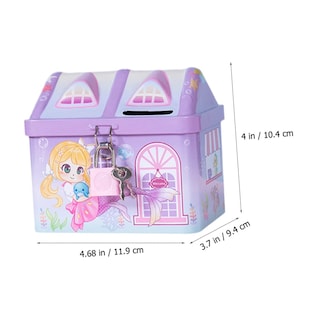 Foto 5 | Foto 5 | Piggy Bank Toyandona Unicorn, 3 Unidades, Novedosa, Monedero Morado - Venta Internacional.