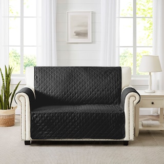 Foto 1 | Foto 1 | Protector De Sillón Impermeable 2 Plazas Negro Doble Vistapesaro