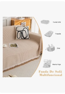 Foto 4 | Foto 4 | Cubre Sala Sofa Protector Fundas Para Salas 180*230cm Funda Sillon
