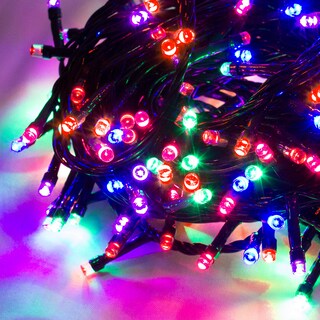 Foto 3 | Foto 3 | Serie Decorativa Paquete 6 Pz Luz Led Multicolor 100 Focos 8 Funciones Cable color Verde 7 m