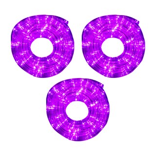 Foto 1 | Foto 1 | Manguera Decorativa Importadora La Merced Paquete 3 Piezas Luz Led Morada Uso Exterior/Interior Cable 10 m