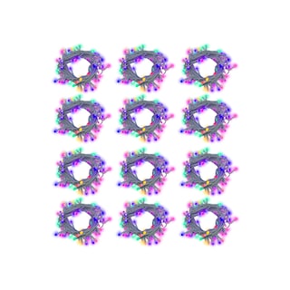 Foto 1 | Foto 1 | Cascada Decorativa Importadora La Merced Paquete 12 Piezas Luz Led Multicolor 300 Focos 8 Funciones Cable 6 m