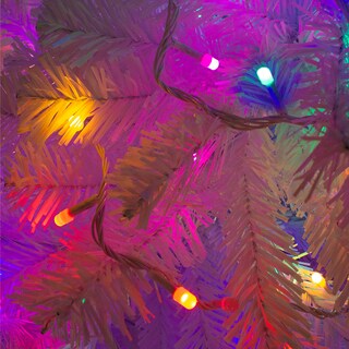 Foto 3 | Foto 3 | Serie Decorativa Importadora La Merced Paquete 6 Piezas Luz Led Multicolor 100 Focos 8 Funciones Cable Blanco 5 m