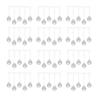Foto 1 | Foto 1 | Cortina Burbuja Flotante Decorativa Importadora La Merced Paquete 12 Piezas Luz Led Blanca 108 Focos Cable 2.6 m