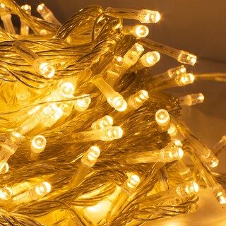 Foto 3 | Foto 3 | Serie Decorativa Paquete 12 Pz Luz Led Cálida 60 Focos 8 Funciones Cable Transparente 3m