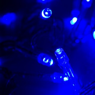 Foto 3 | Foto 3 | Serie Decorativa Importadora La Merced Luz Led Azul 140 Focos 8 Funciones Cable 6.3 m