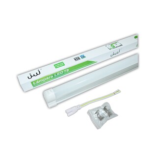 Foto 1 | Foto 1 | Luminaria de Led con Base Integrada 120 cm Jwj Jlt8-n18bb de 18w Luz Blanca