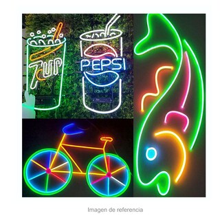 Foto 3 | Foto 3 | Tira Flexible Led Genérica 2840RGBROSA color Rosa 5 m con Eliminador de Corriente