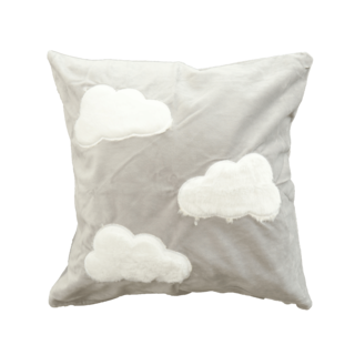 Foto 1 | Foto 1 | Paquete de 2 Fundas para Cojín Decorativas 43x42 cm Gris