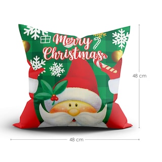 Foto 2 | Foto 2 | Cojín Decorativo Aquila Navideño 48 x 48 cm