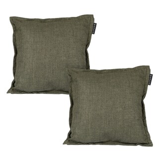 Foto 1 | Foto 1 | Cojin Decorativo Cuadrado Set De 2 Kappa Belucci Olive Verde