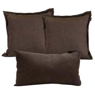 Foto 1 | Foto 1 | Set De 3 Cojines (2 Cuadrados + 1 Rectangular) Kappa Delta Enjoy Chocolate