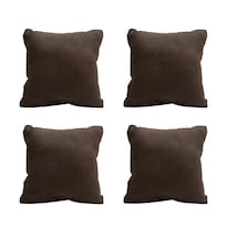 Cojin Decorativo Cuadrado Grande Set De 4 Zita Enjoy Chocolate