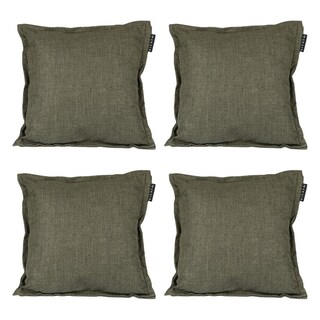Foto 1 | Foto 1 | Cojin Decorativo Cuadrado Set De 4 Kappa Belucci Olive Verde