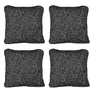 Foto 1 | Foto 1 | Cojin Decorativo Cuadrado Grande Set De 4 Zita Gris