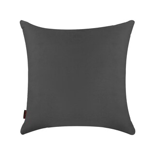 Foto 1 | Foto 1 | Cojín Decorativo Cuadrado Para Sala O Cama. Funda En Terciopelo Gris. Cierre Invisible
