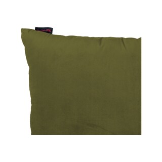 Foto 3 | Foto 3 | Cojín Decorativo Cuadrado Para Sala O Cama. Funda En Terciopelo Verde Olivo. Cierre Invisible
