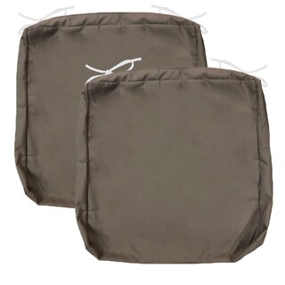 Foto 1 | Foto 1 | Funda De Cojín Para Patio Flymei, Impermeable, 50 X 50 X 5 Cm, Color Topo, Paquete De 2 - Venta Internacional.
