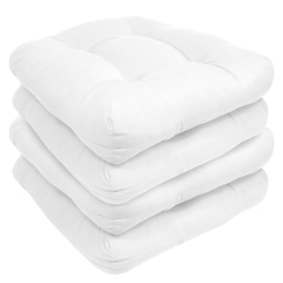 Foto 2 | Foto 2 | Paquete De 4 Cojines Para Sillas De Patio, Colección Sweet Home, Color Blanco, 19 X 19 Cm - Venta Internacional.