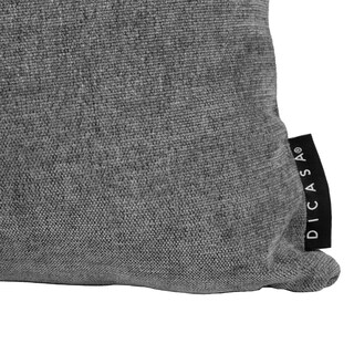 Foto 5 | Foto 5 | Set De 3 Cojínes Dicasa 2 Cuadrados + 1 Rectangular Color Dark Grey