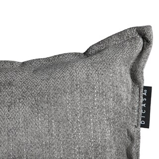 Foto 4 | Foto 4 | Set De 2 Cojínes Dicasa 1 Cuadrado + 1 Cuadrado Grande Color Gris Oscuro