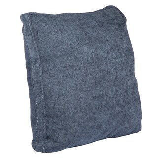 Foto 2 | Foto 2 | Set De 3 Cojínes Dicasa 1 Rectangular Y 2 Cuadrados Grandes Tapizsteel Blue