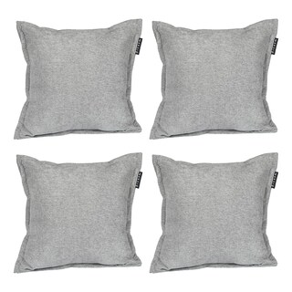 Foto 1 | Foto 1 | Set De 4 Cojines Decorativos Dicasa Cuadradocolor Gris Duk