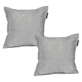 Foto 1 | Foto 1 | Set De 2 Cojines Dicasa Kappa Color Gris Duk Cuadrado