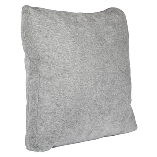 Foto 6 | Foto 6 | Set De 2 Cojines Dicasa Kappa Zita Color Gris Duk (1 Cuadrado + 1 Cuadrado Grande)