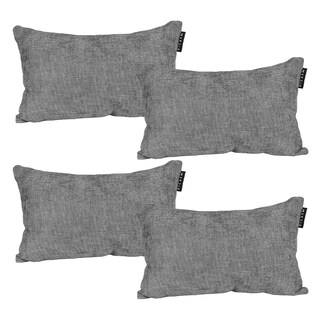 Foto 1 | Foto 1 | Set De 4 Cojines Riñoneras Decorativas Dicasa Delta Gris Shadow Rectangular