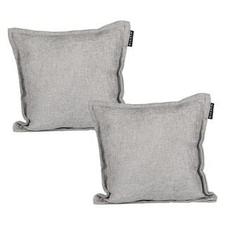 Foto 1 | Foto 1 | Set De 2 Cojines Decorativos Dicasa Kappa Gris Nickel Cuadrado