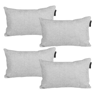 Foto 1 | Foto 1 | Set De 4 Cojines Riñoneras Dicasa Delta Color Gris Dolphin Rectangular