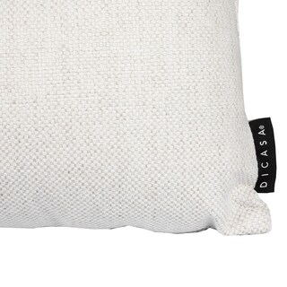 Foto 6 | Foto 6 | Set De 3 Cojines Dicasa Kappa Delta Color Blanco(2 Cuadrados + 1 Rectangular)