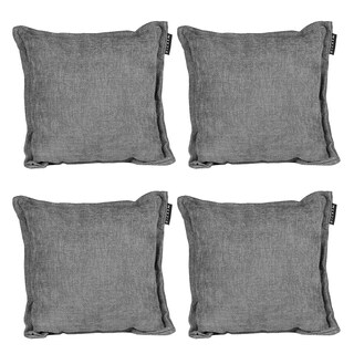 Foto 1 | Foto 1 | Set De 4 Cojines Decorativos Dicasa Kappa Gris Shadow Cuadrado