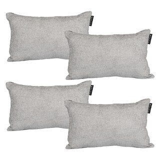 Foto 1 | Foto 1 | Set De 4 Cojines Riñoneras Decorativas Dicasa Delta Gris Nickel Rectangular