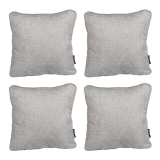Foto 1 | Foto 1 | Set De 4 Cojines Decorativos Dicasa Zita Gris Nickel Cuadrado Grande