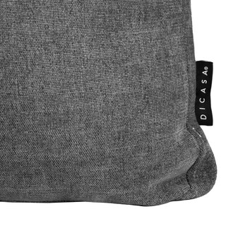 Foto 7 | Foto 7 | Set De 4 Cojines Dicasa Kappa Zita Color Dark Grey(2 Cuadrados + 2 Cuadrados Grandes)