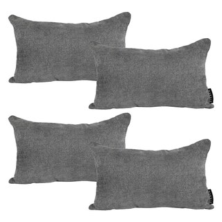 Foto 1 | Foto 1 | Set De 4 Cojines Riñoneras Dicasa Delta Color Dark Grey Rectangular
