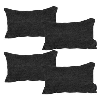 Foto 1 | Foto 1 | Set De 4 Cojines Riñoneras Decorativas Dicasa Delta Negro