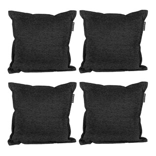 Foto 1 | Foto 1 | Set De 4 Cojines Decorativo Dicasa Kappa Negro