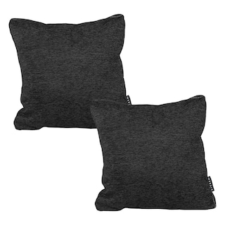 Foto 1 | Foto 1 | Set De 2 Cojines Decorativos Dicasa Zita Negro