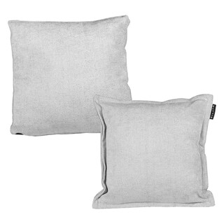 Foto 1 | Foto 1 | Set De 2 Cojines Dicasa Kappa Zita Color Gris Dolphin(1 Cuadrado + 1 Cuadrado Grande)