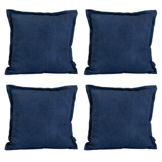 Foto 1 | Foto 1 | Set De 4 Cojines Dicasa Kappa Color Azul Marino Cuadrado