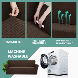 Foto 4 | Foto 4 | Funda De Sofá Yemyhom, Último Sofá Elástico Con Diseño Jacquard - Venta Internacional.