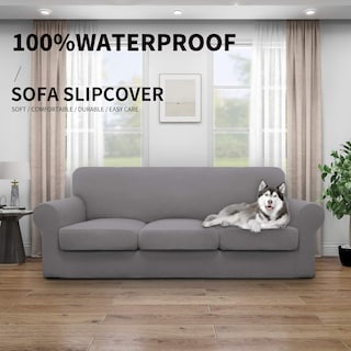 Foto 2 | Foto 2 | Funda De Sofá Fácil De Usar, 100% Doble, Impermeable, 4 Piezas, De Gran Tamaño - Venta Internacional.