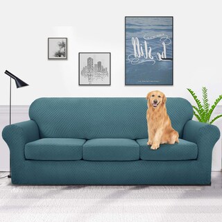 Foto 2 | Foto 2 | Fundas de Sofá Yemyhom Latest A Cuadros 4 Piezas para 3 Cojines - Venta Internacional