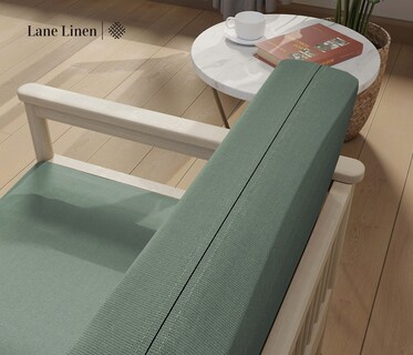 Foto 6 | Foto 6 | Fundas De Futón Lane Linen, Tamaño Completo, 100% Algodón, Color Verde Granito - Venta Internacional.