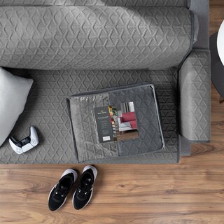 Foto 8 | Foto 8 | Protector Cubresala Pinsonic Real Textil Gris / Gris Oxford Doble Vista 3 Piezas
