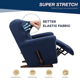 Foto 3 | Foto 3 | Fundas para Sillones Reclinables Asnomy Lazy Boy con Velvet Fab - Venta Internacional