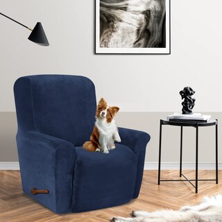 Foto 4 | Foto 4 | Fundas para Sillones Reclinables Asnomy Lazy Boy con Velvet Fab - Venta Internacional
